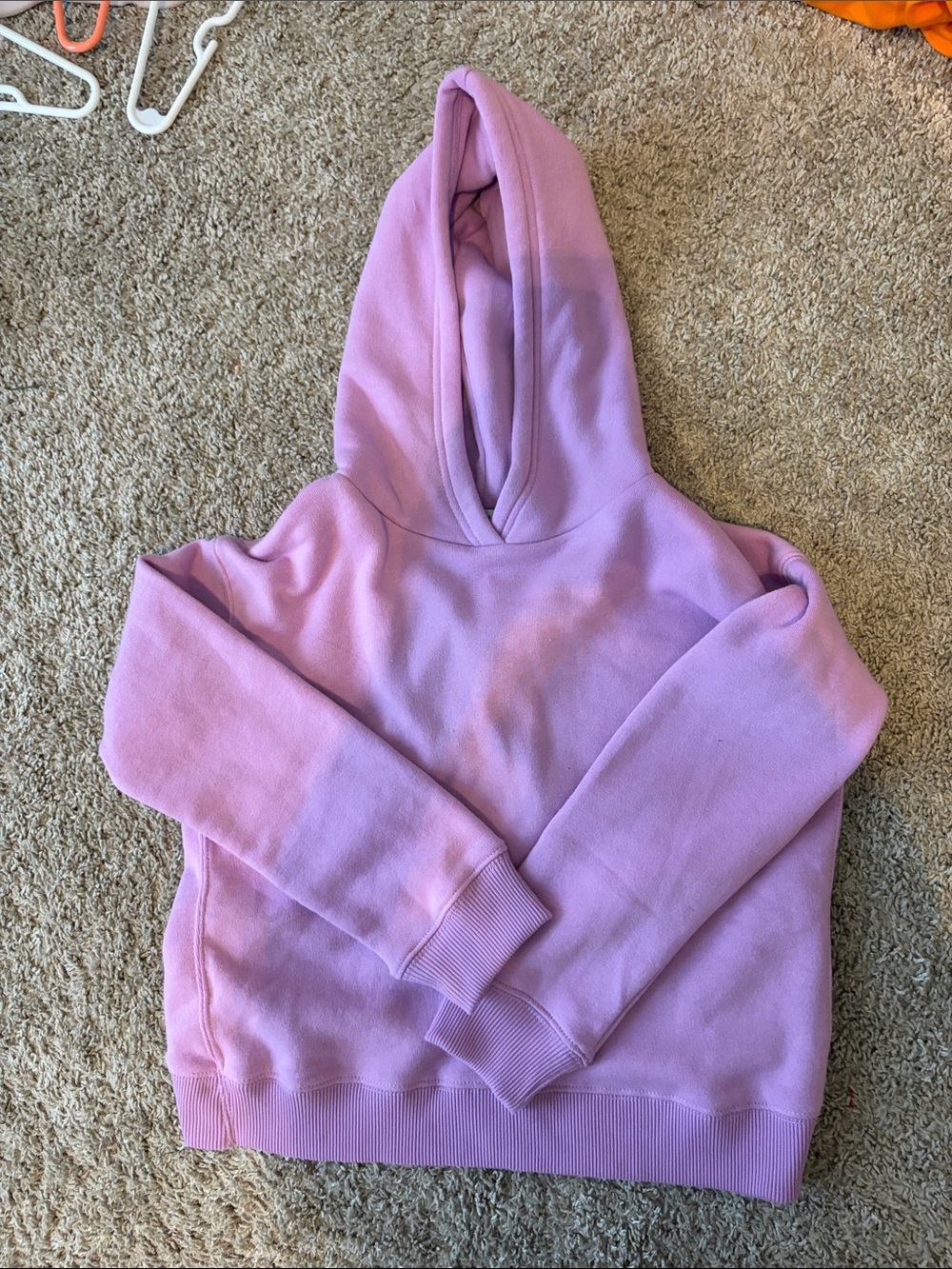 Buckle Lavender Hooded Pullover Sweatshirt